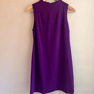 Alice + Olivia Purple Sleeveless Sheath Dress – Size 4